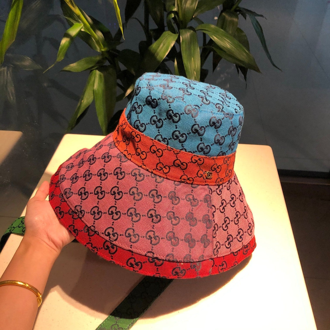 Gucci Sorbet Bucket Hat