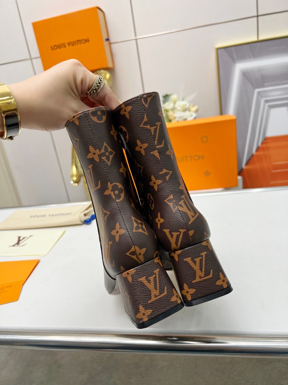 Louis Vuitton Shake Ankle Boots