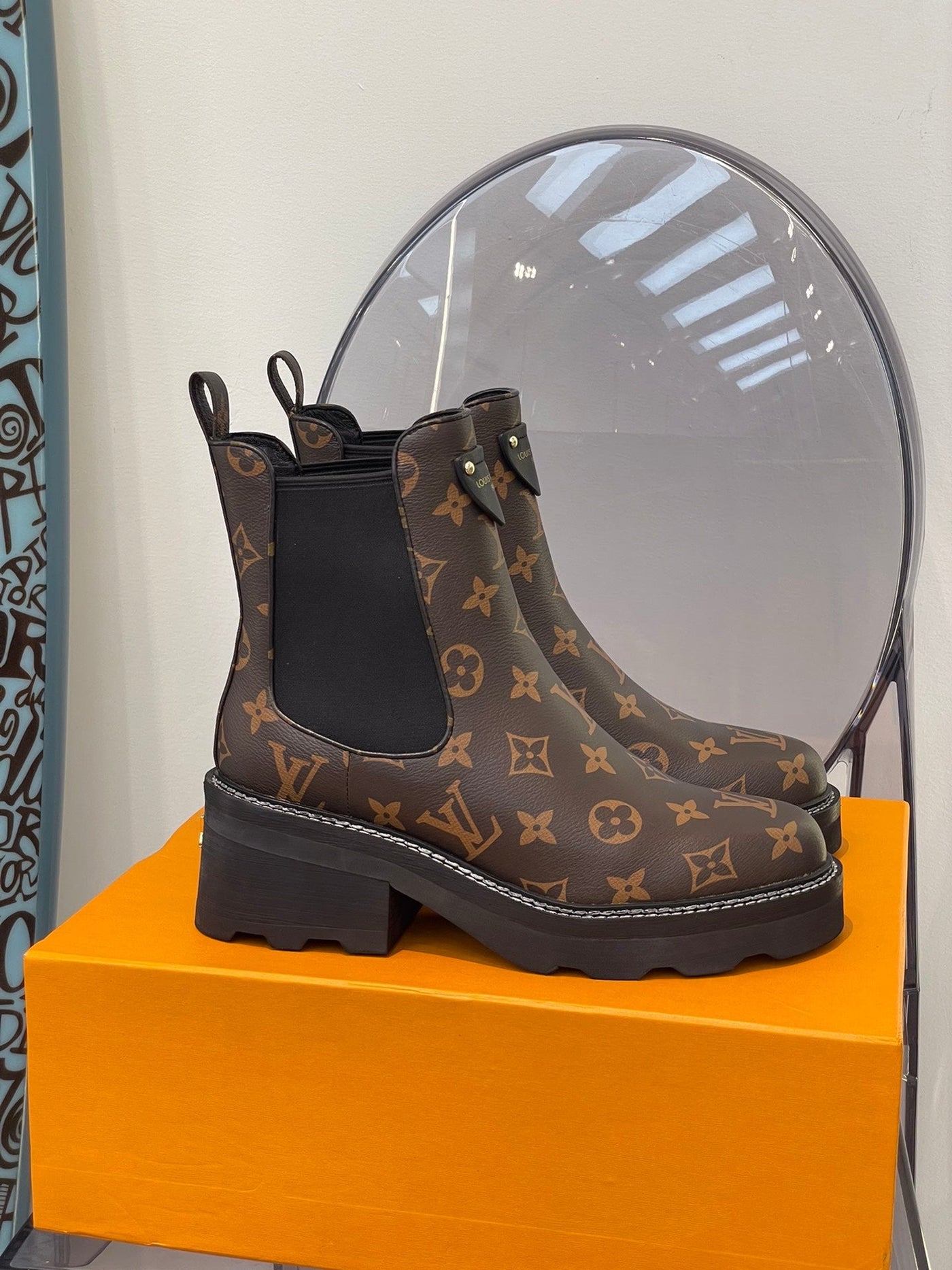 Louis Vuitton Beauborg Ankle Boots