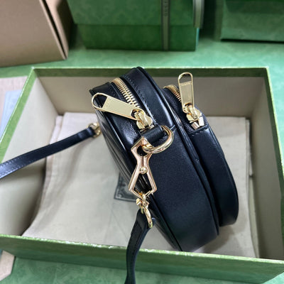 Gucci Interlocking G Mini Heart Shoulder Bag