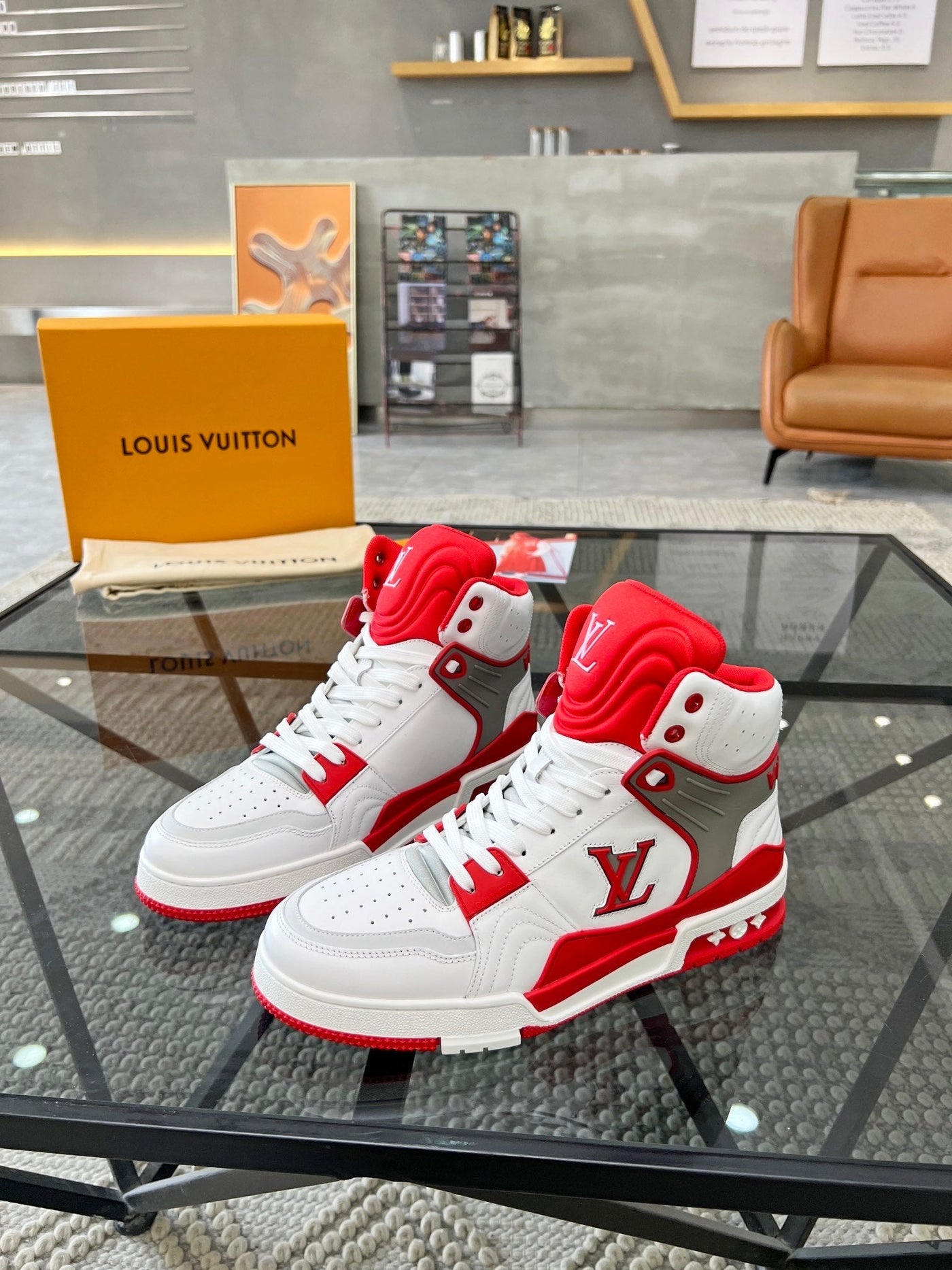 Louis Vuitton Trainer Sneakers Boot
