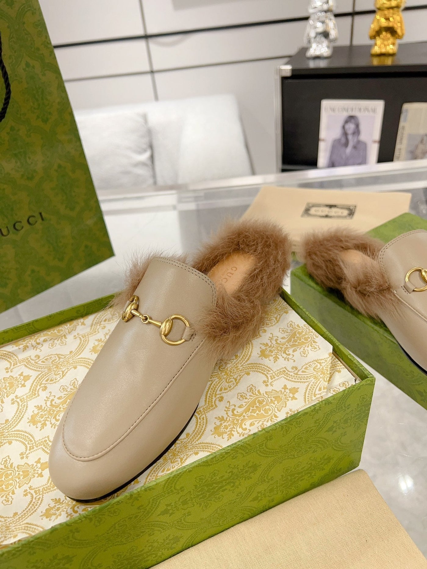 Gucci Princetown  Slipper