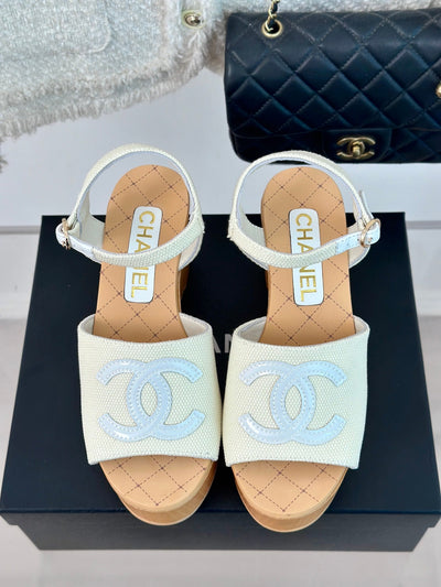 Chanel  Wedge Sandal