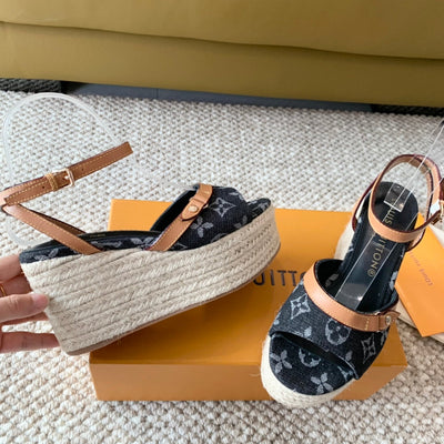 Louis Vuitton Isola Wedge Sandal