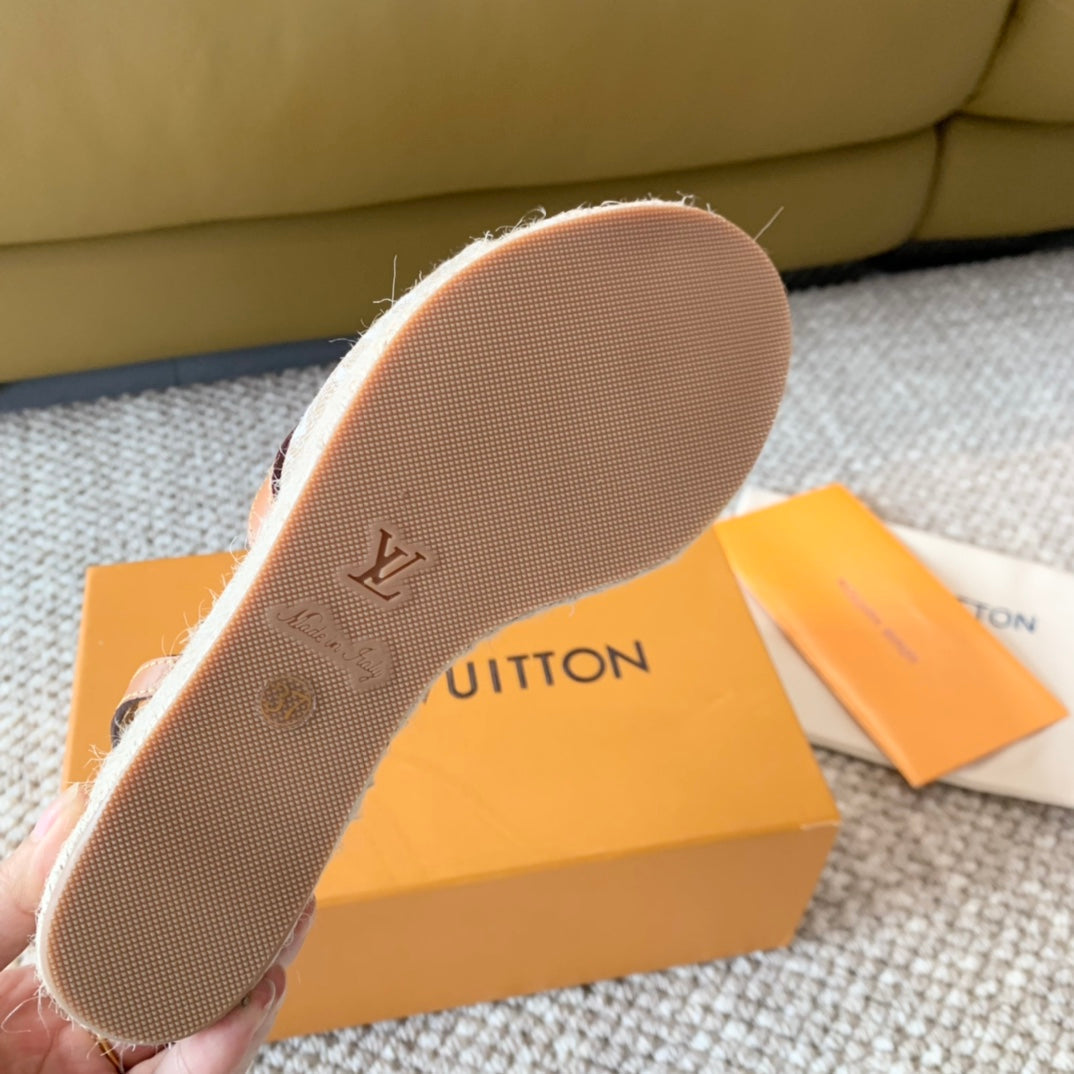 Louis Vuitton Isola Wedge Sandals