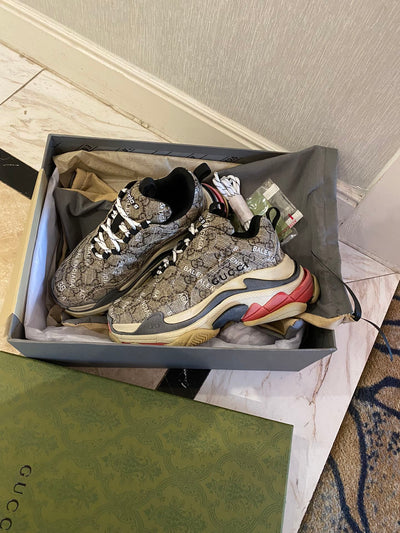 Gucci x Balenciaga Triple S Sneakers