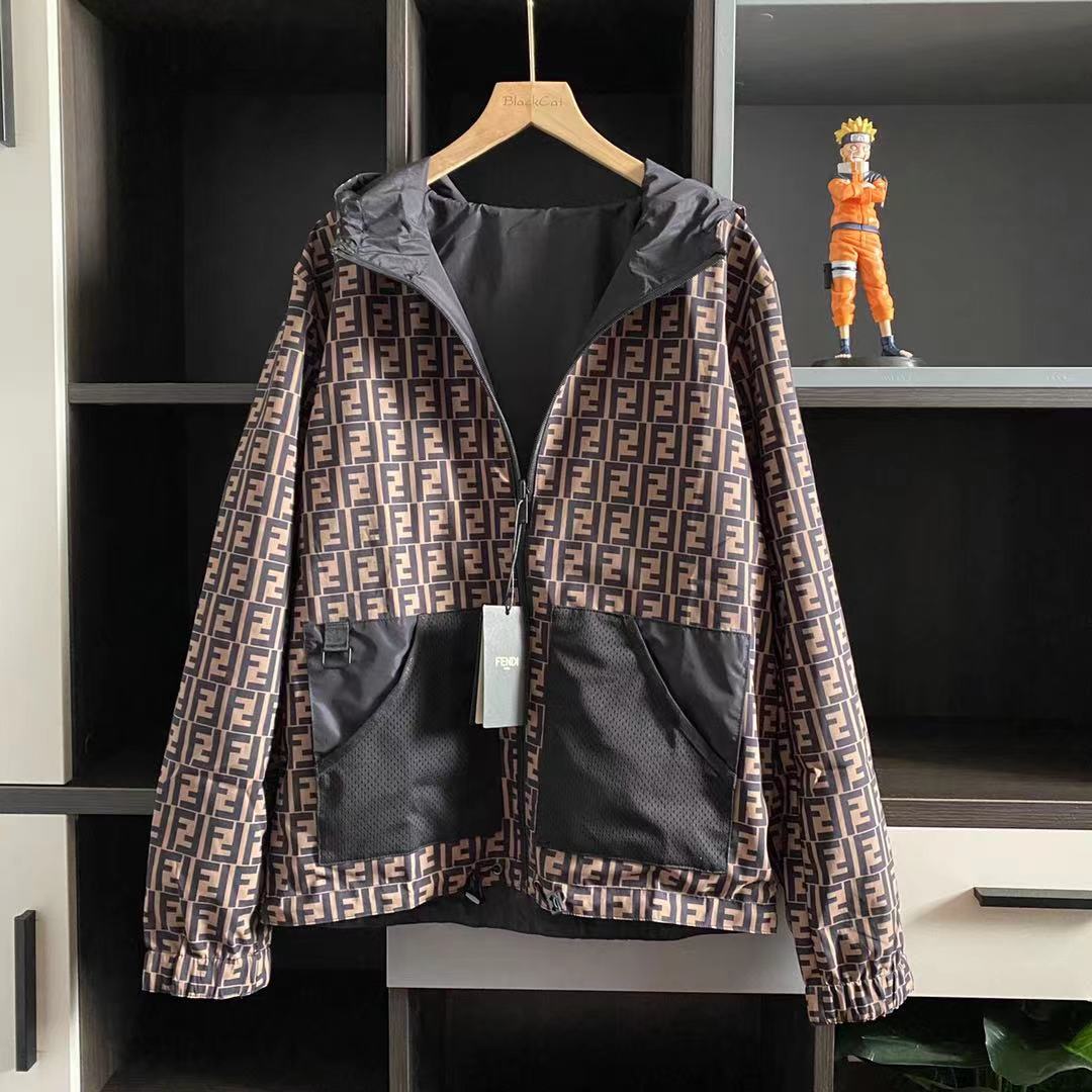 Fendi Windbreaker Reversible Jacket