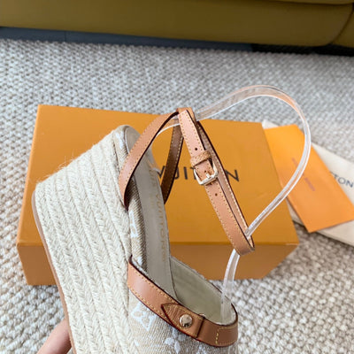 Louis Vuitton Helio's  Wedge Sandals