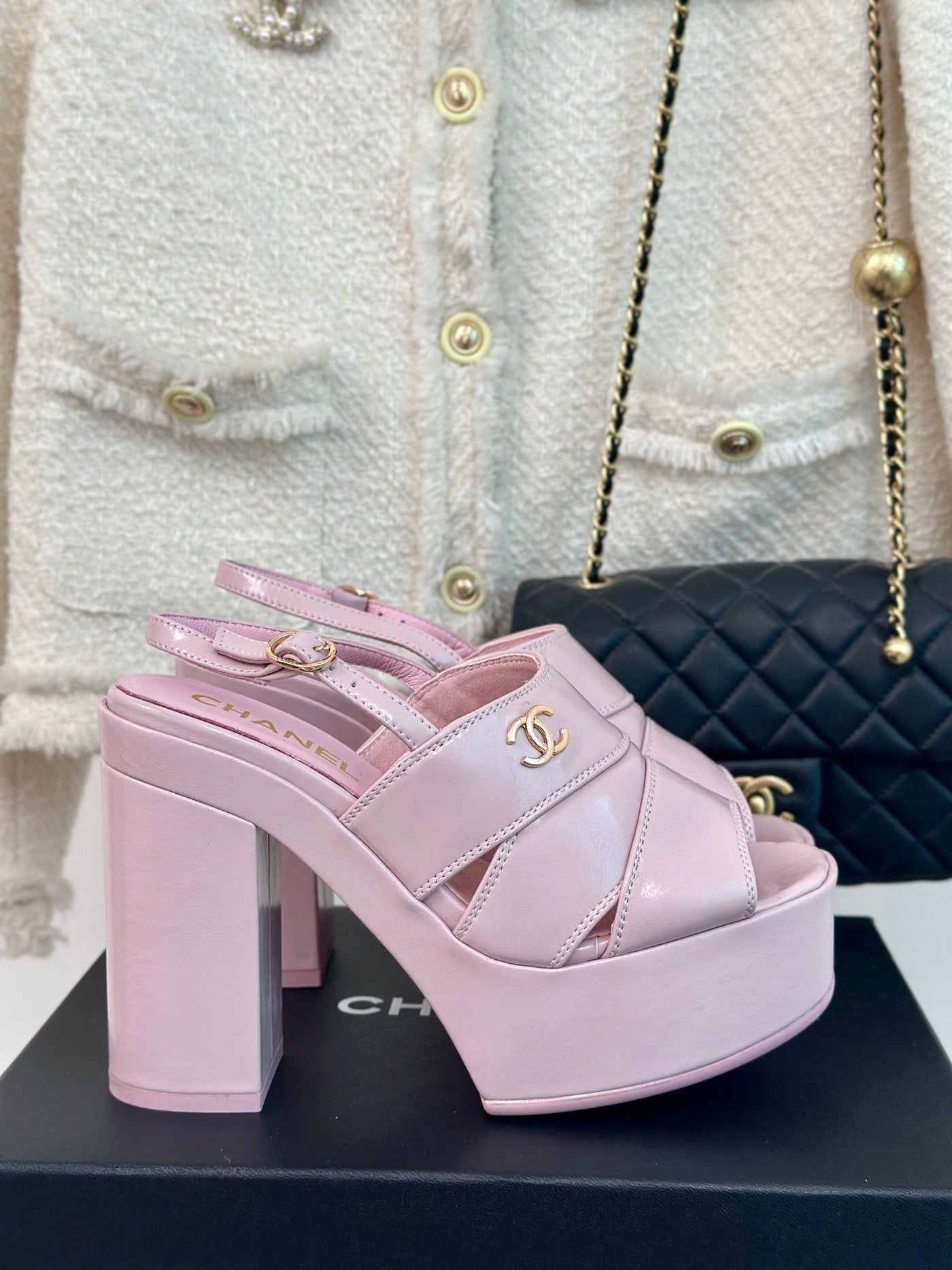 Chanel High Heel Sandal