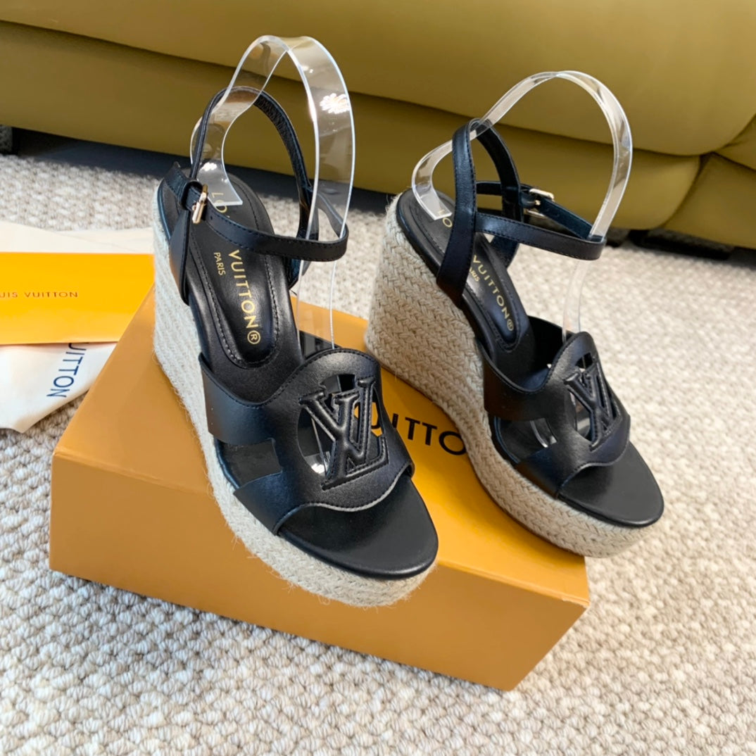 Louis Vuitton Isola Wedge Sandals