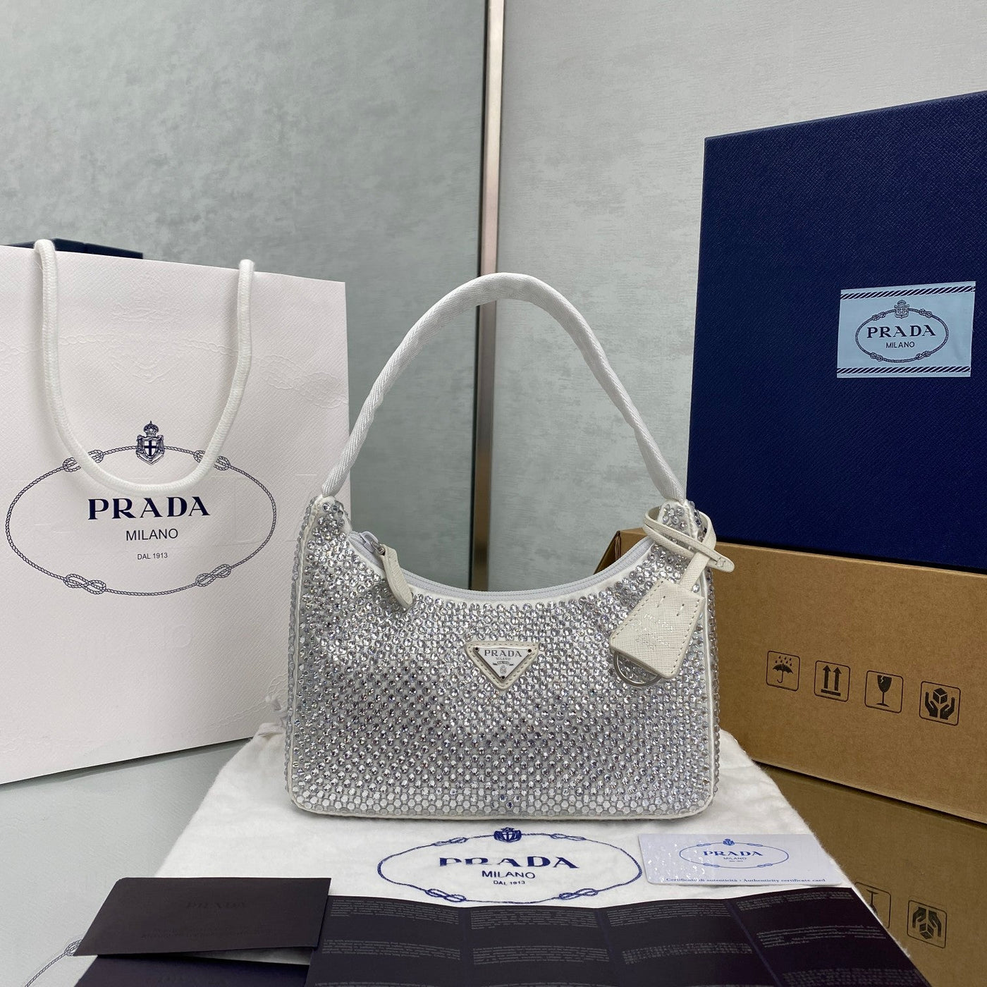 Prada Bag with Crystals