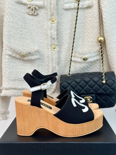 Chanel  Wedge Sandal