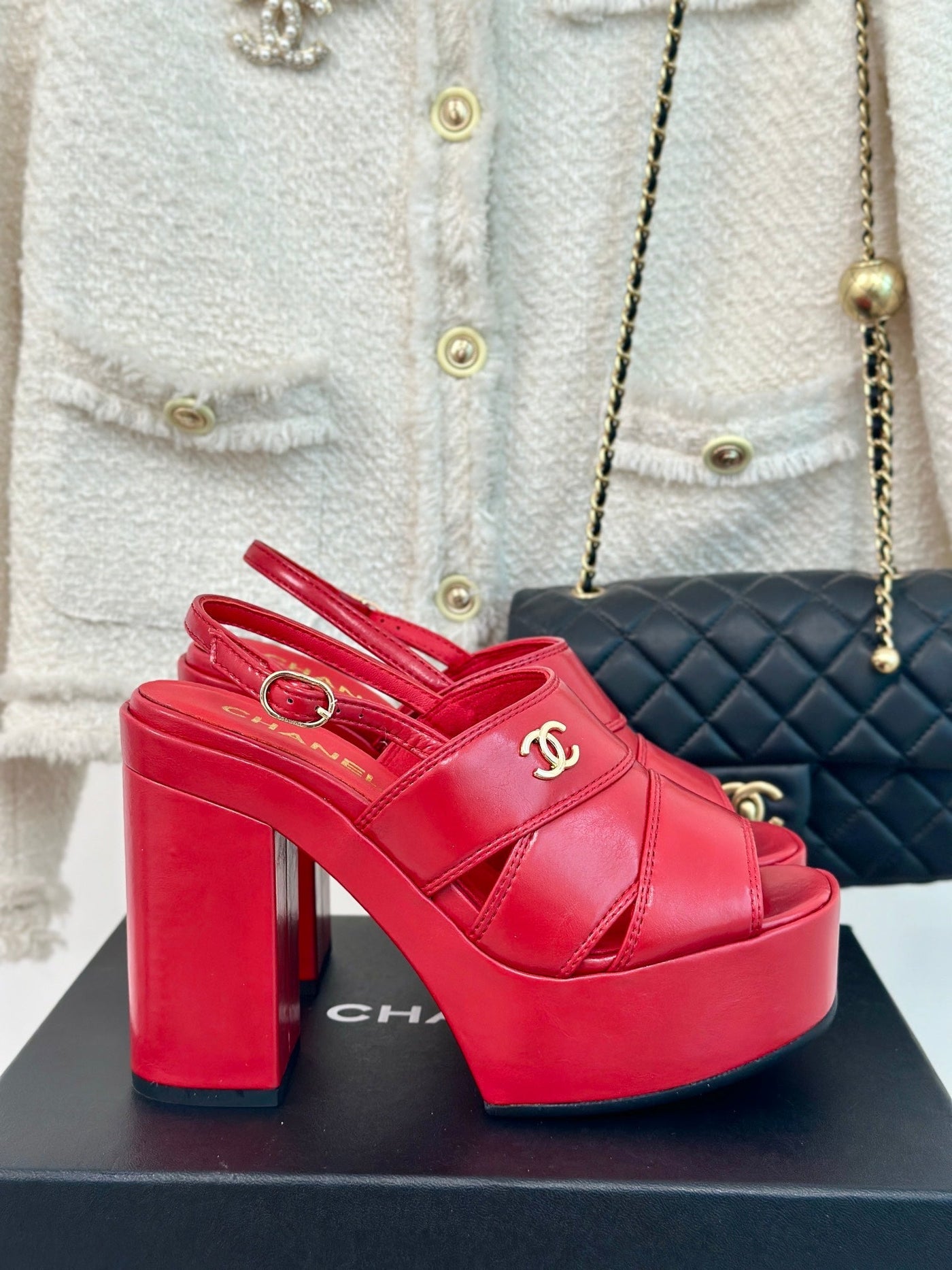 Chanel High Heel Sandal