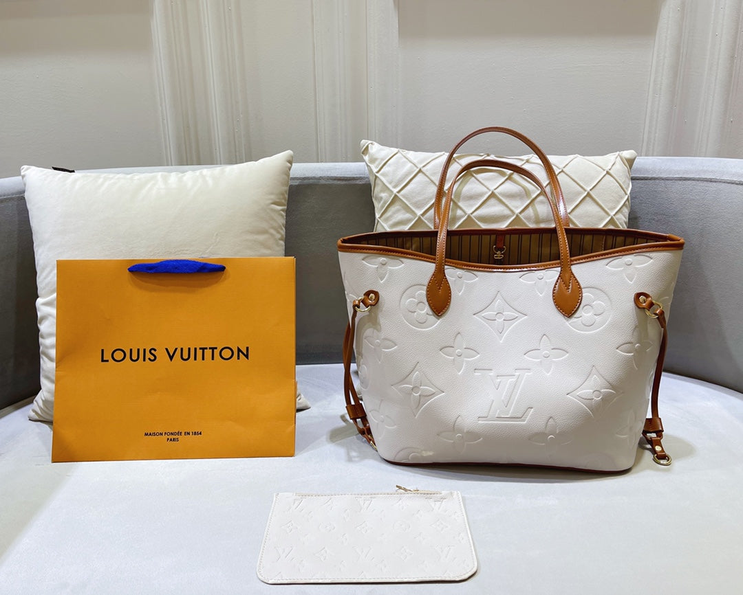 Cream Louis Vuitton Budget 3 Piece Set