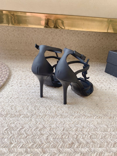 YSL High Heel Cassandra Sandals