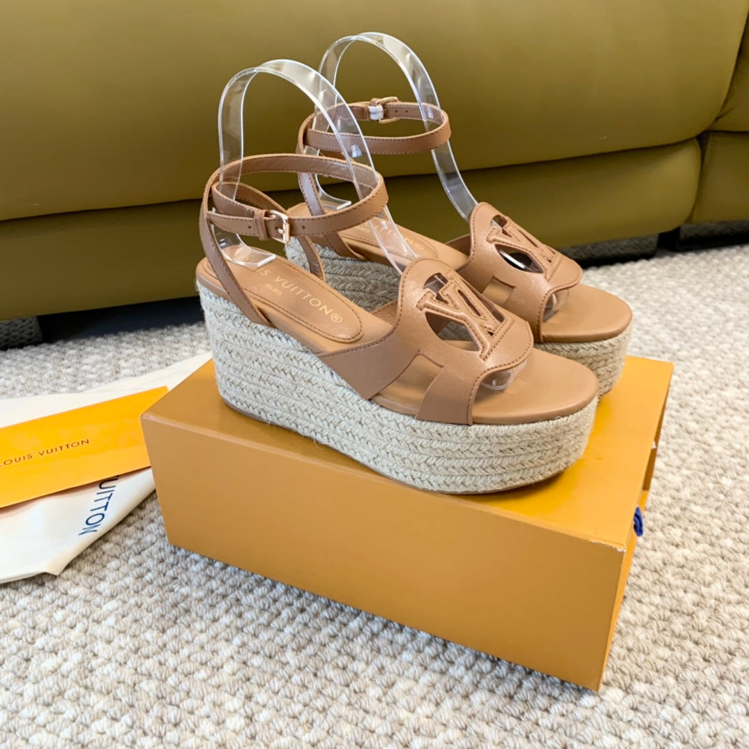 Louis Vuitton Isola Wedge Sandals