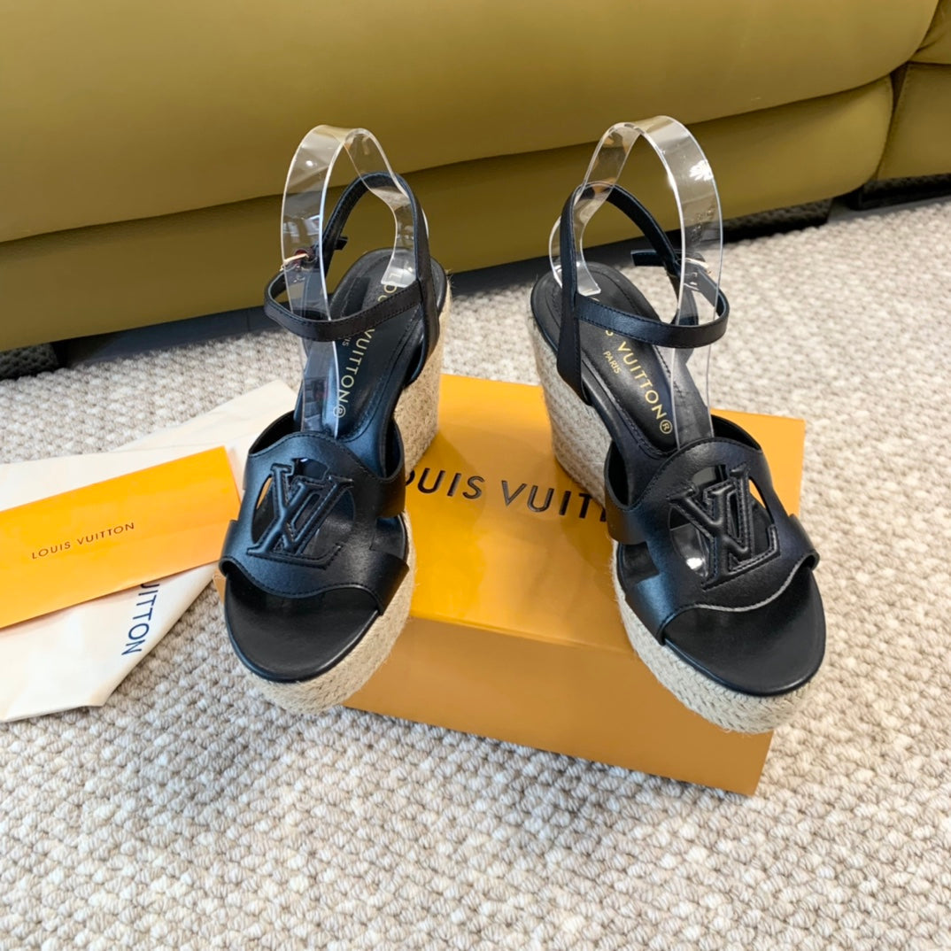 Louis Vuitton Isola Wedge Sandals