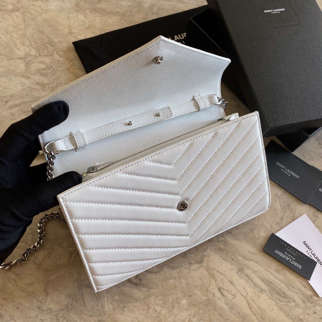 Saint Laurent Envelope Crossbody Bag