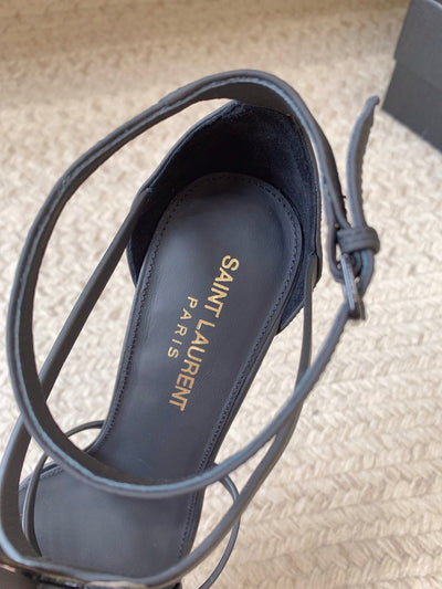 YSL High Heel Cassandra Sandals