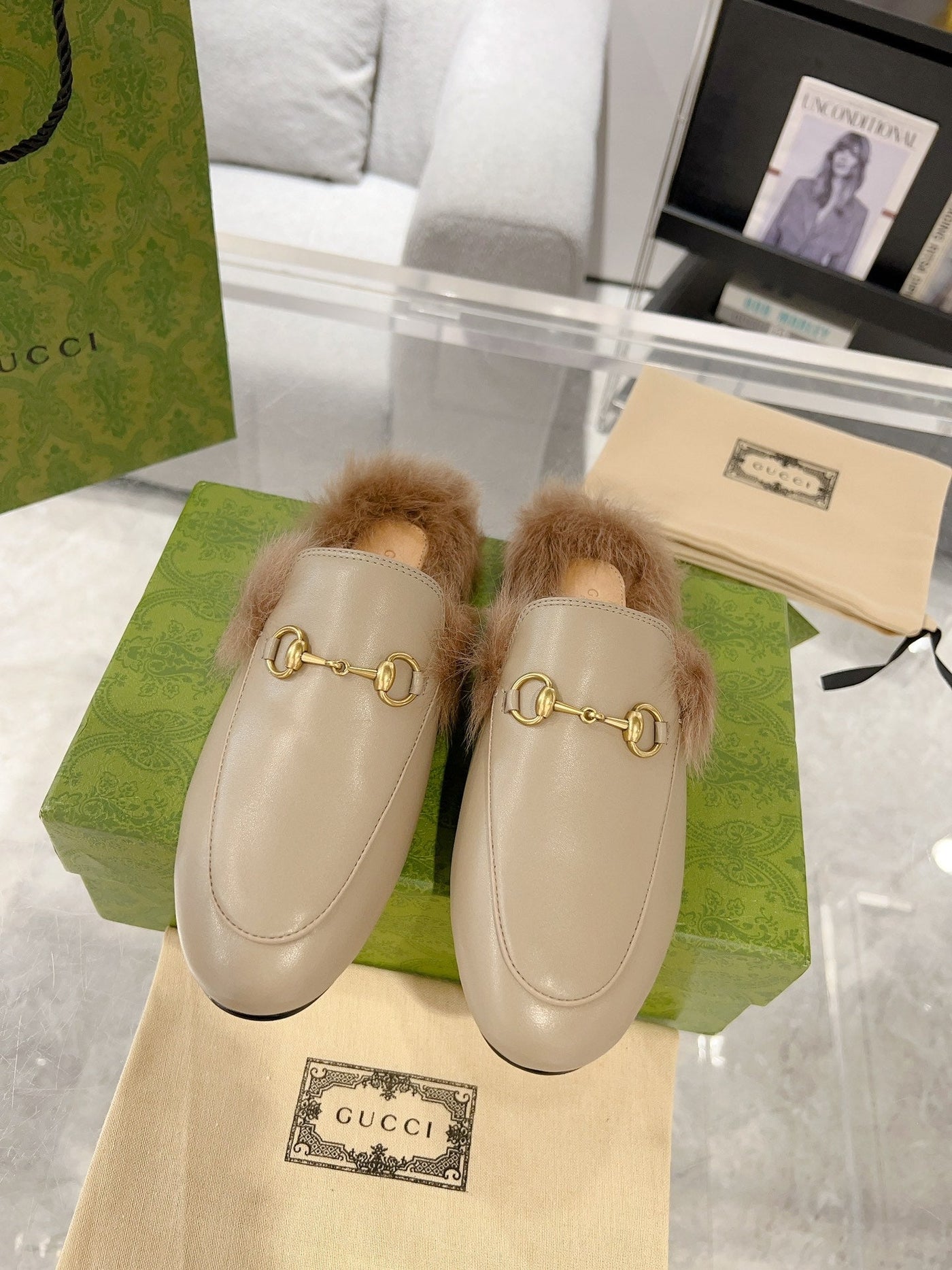 Gucci Princetown  Slipper