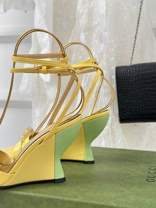 Gucci High Heel Sandals With Hardware