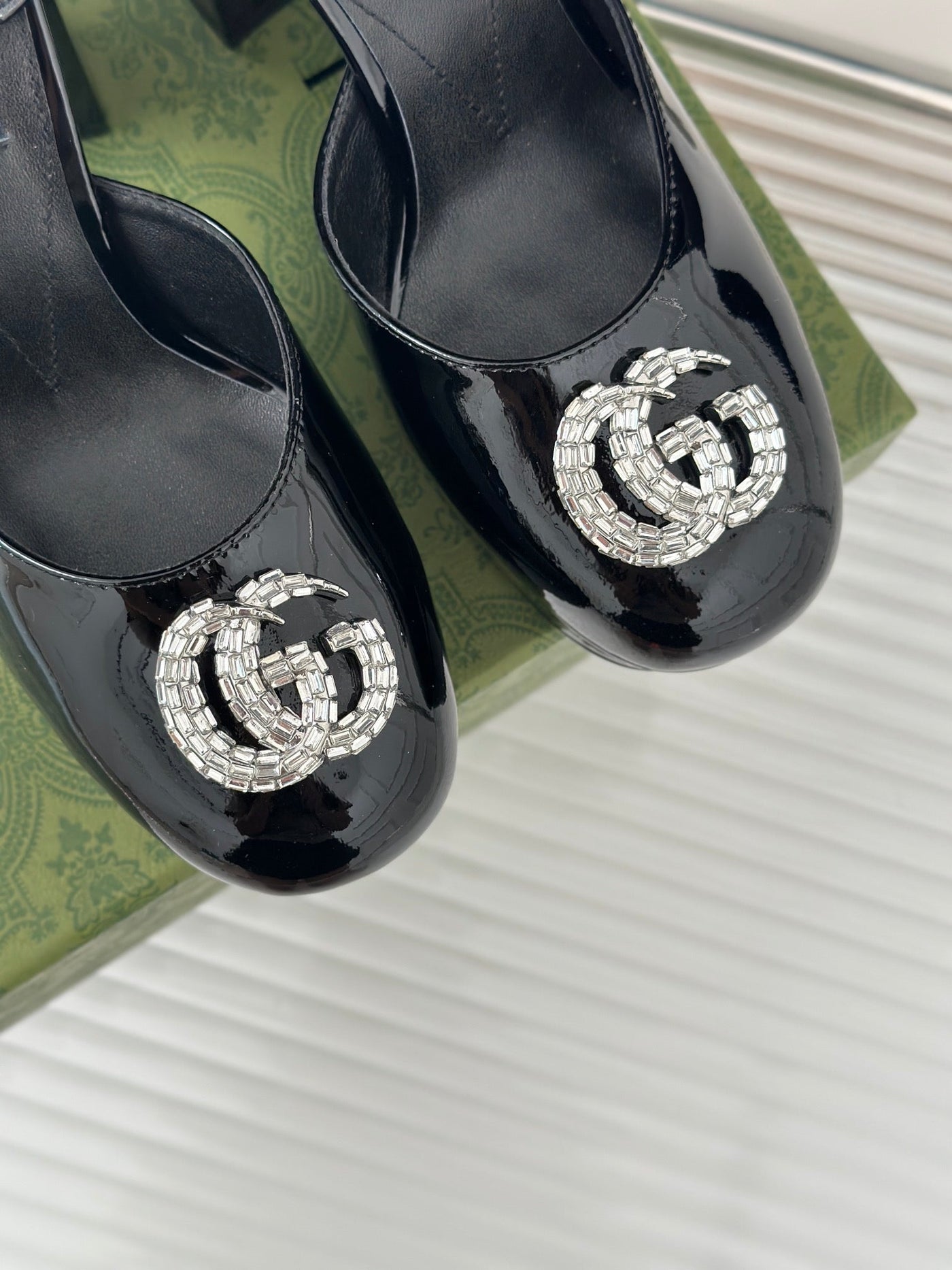 Gucci Platform Sandals With Double G