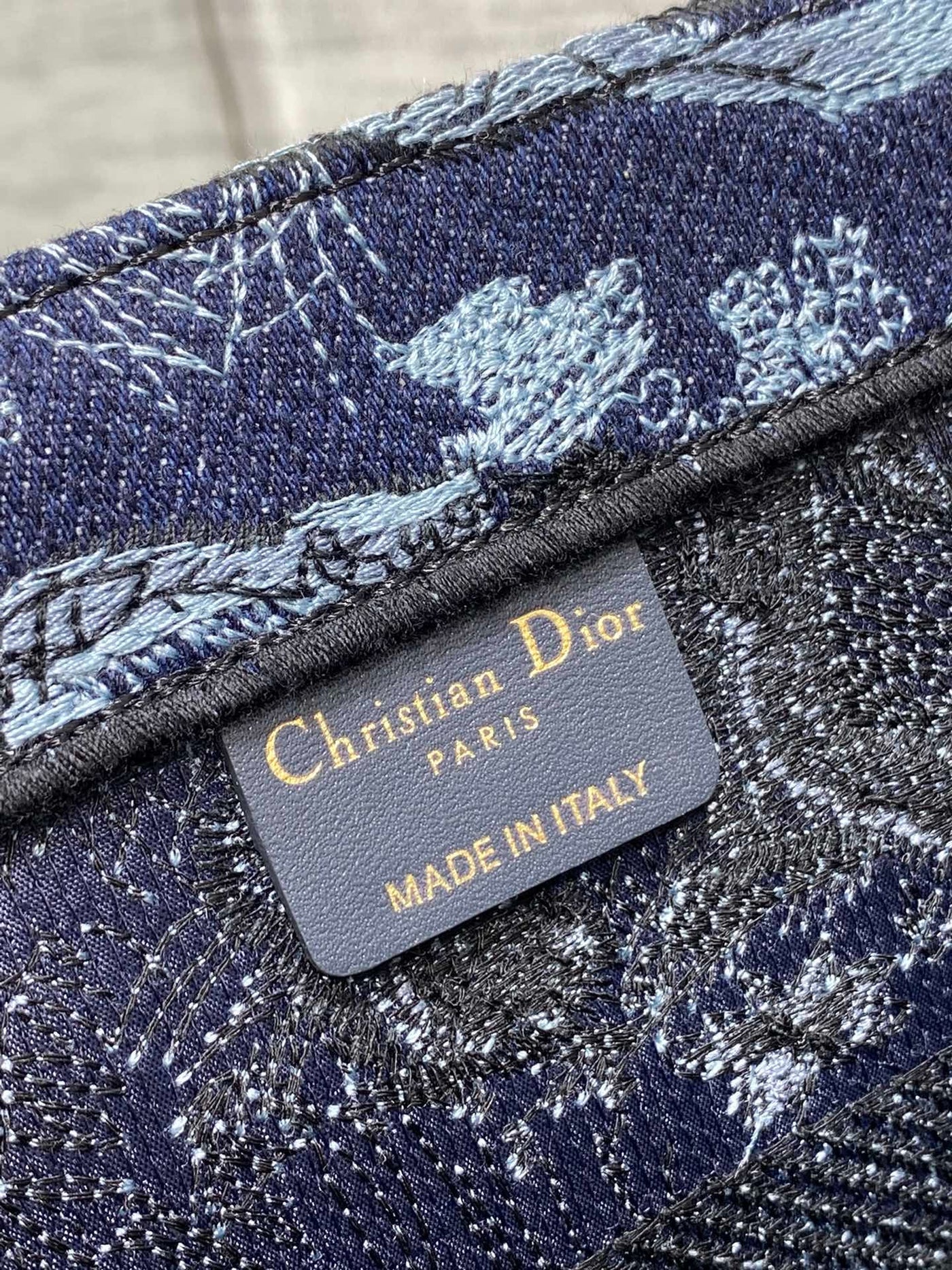 Christian Dior Book Tote Bag