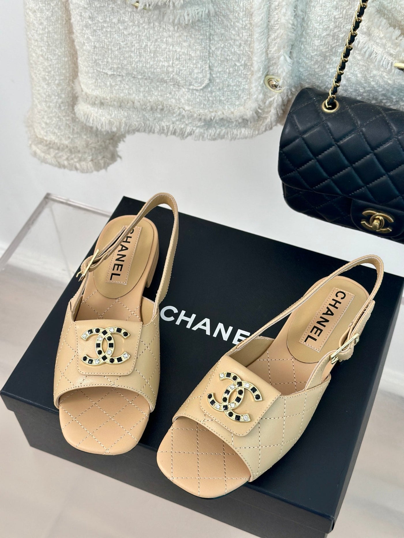 Chanel Slingback Sandal