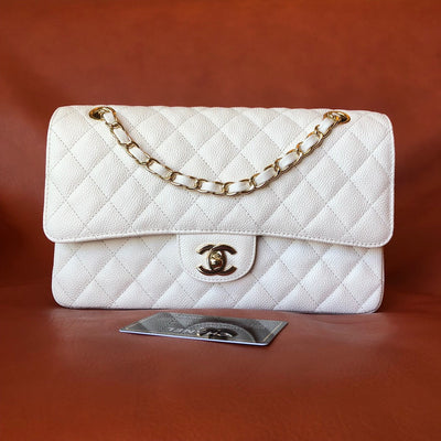 Chanel 26cm Flap Bag (Caviar Leather)