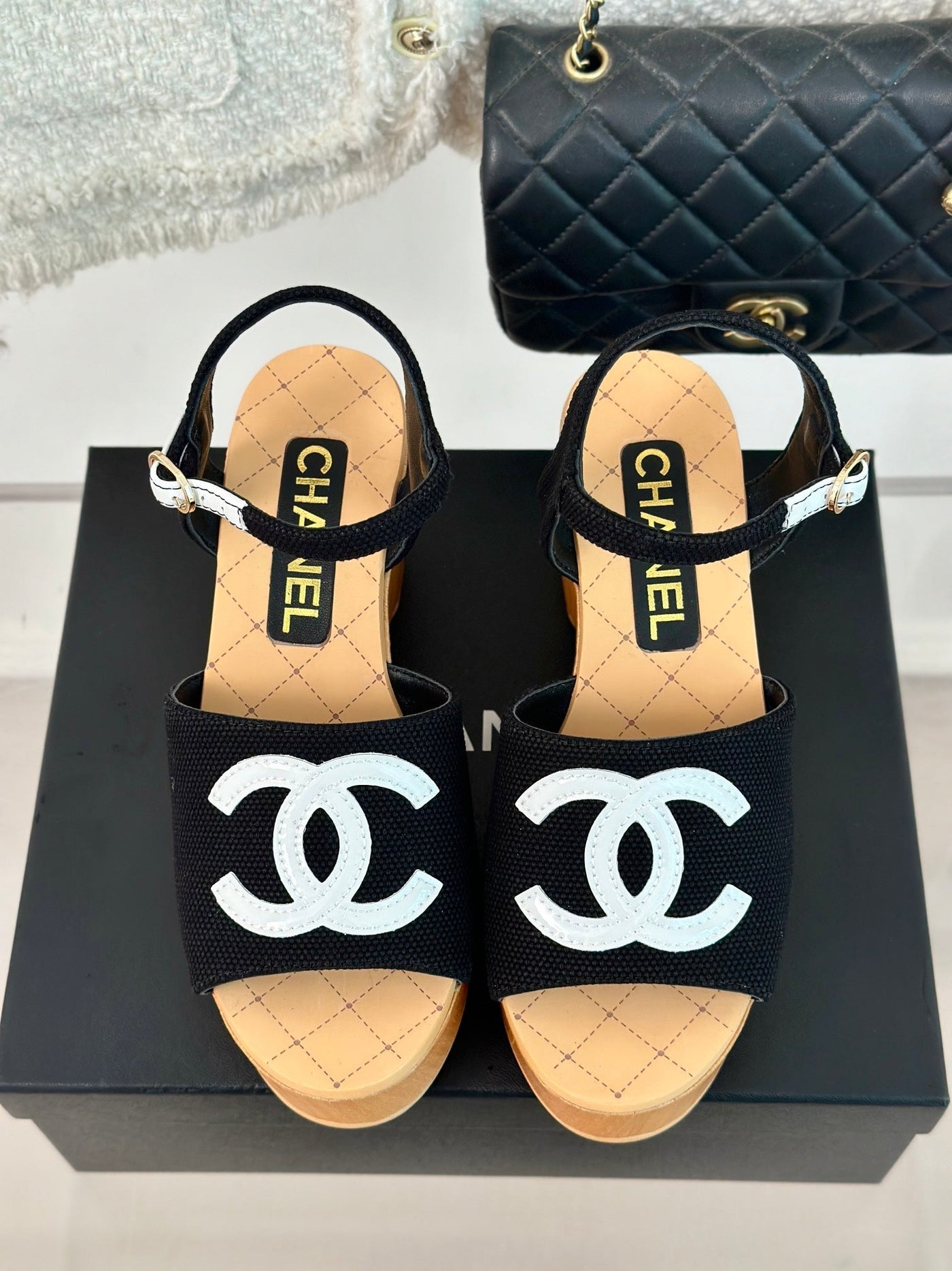 Chanel  Wedge Sandal