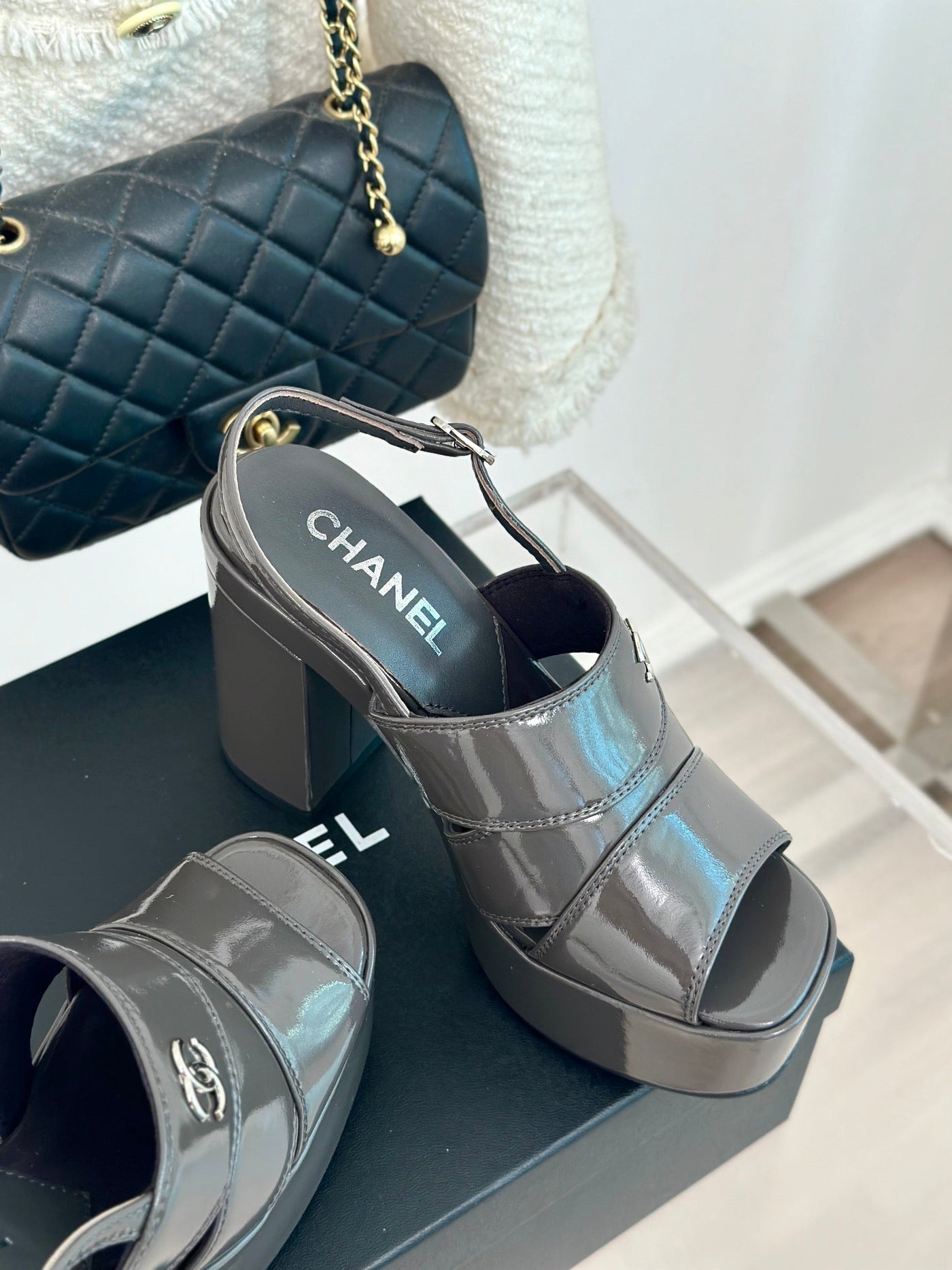 Chanel High Heel Sandal