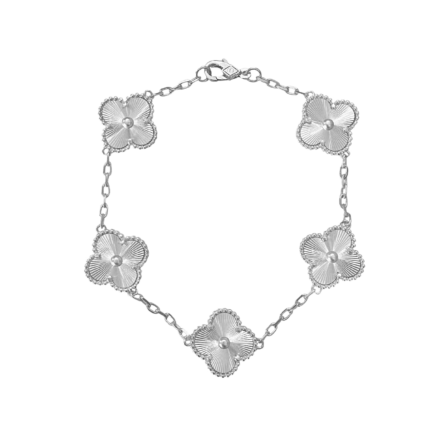 CASSIA CLOVER BRACELET - SILVER