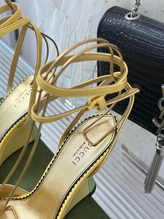 Gucci High Heel Sandals With Hardware