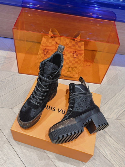 Louis Vuitton Laureate  Platform Desert Boots