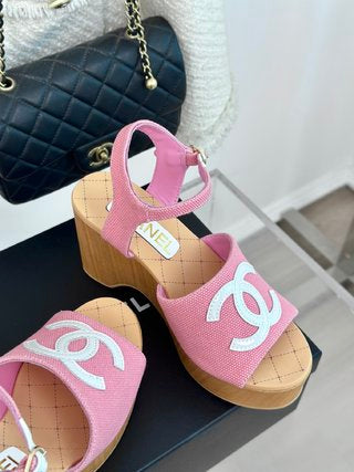 Chanel  Wedge Sandal