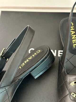 Chanel Slingback Sandal