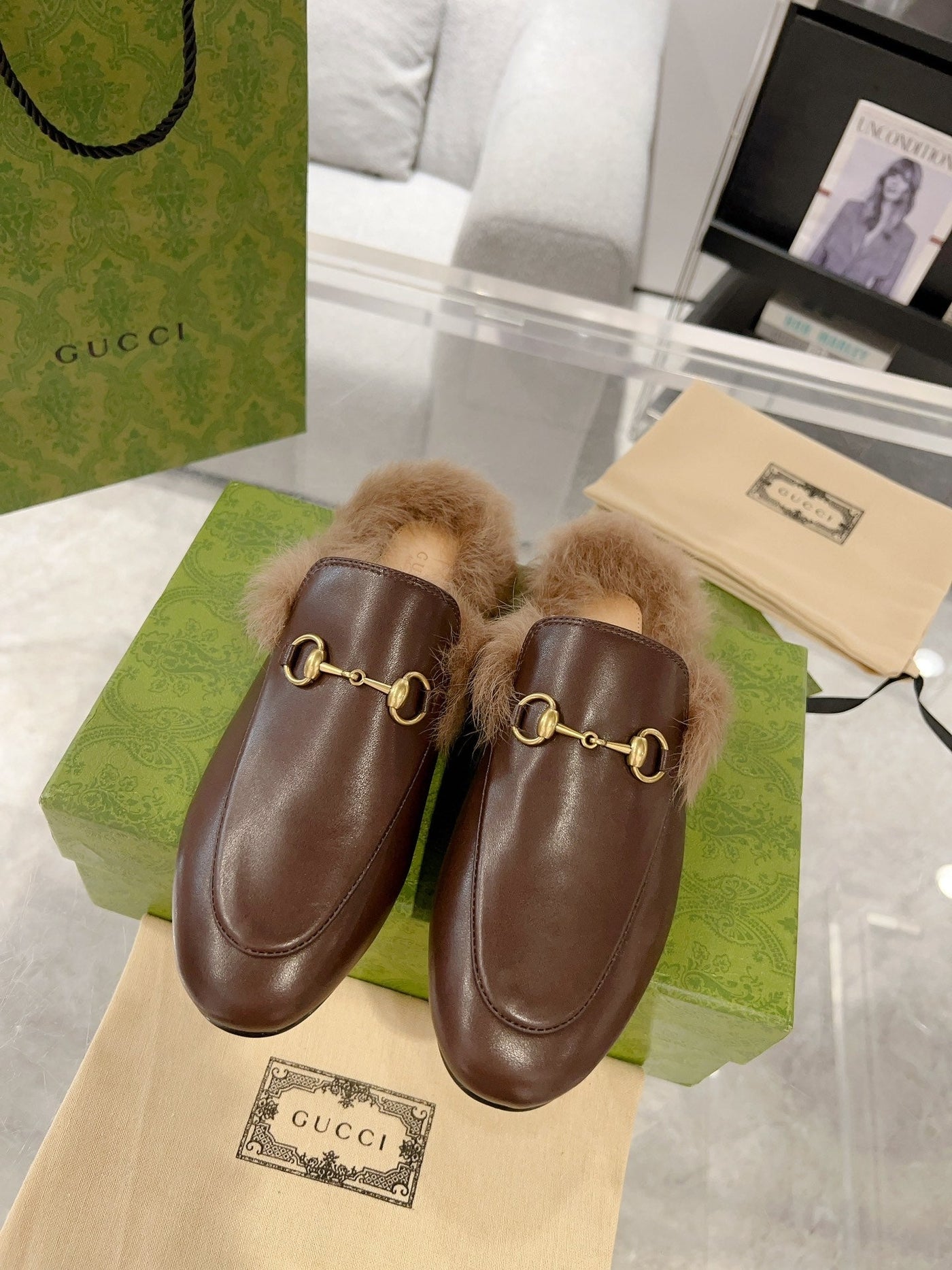 Gucci Princetown  Slipper