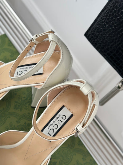 Gucci Platform Sandals With Double G