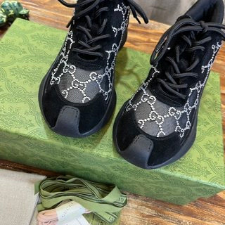 Gucci Run GG Crystal Sneakers