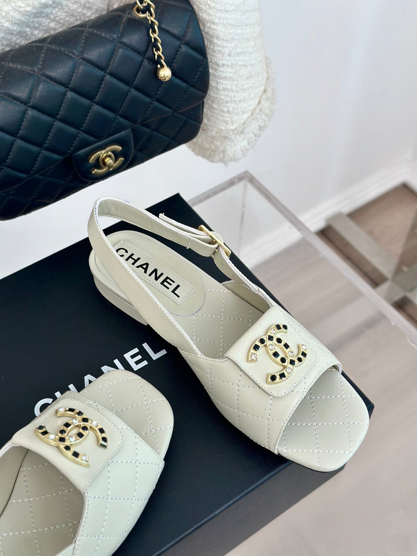 Chanel Slingback Sandal