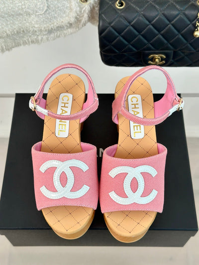 Chanel  Wedge Sandal