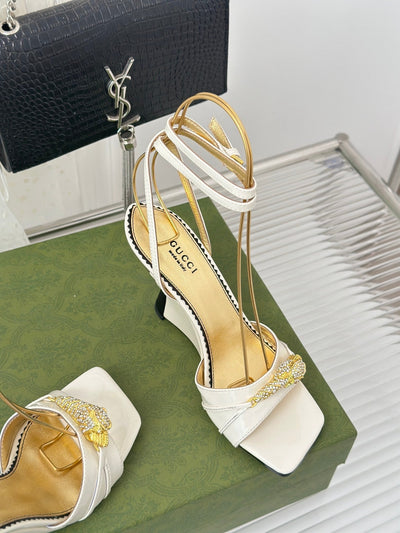 Gucci High Heel Sandals With Hardware