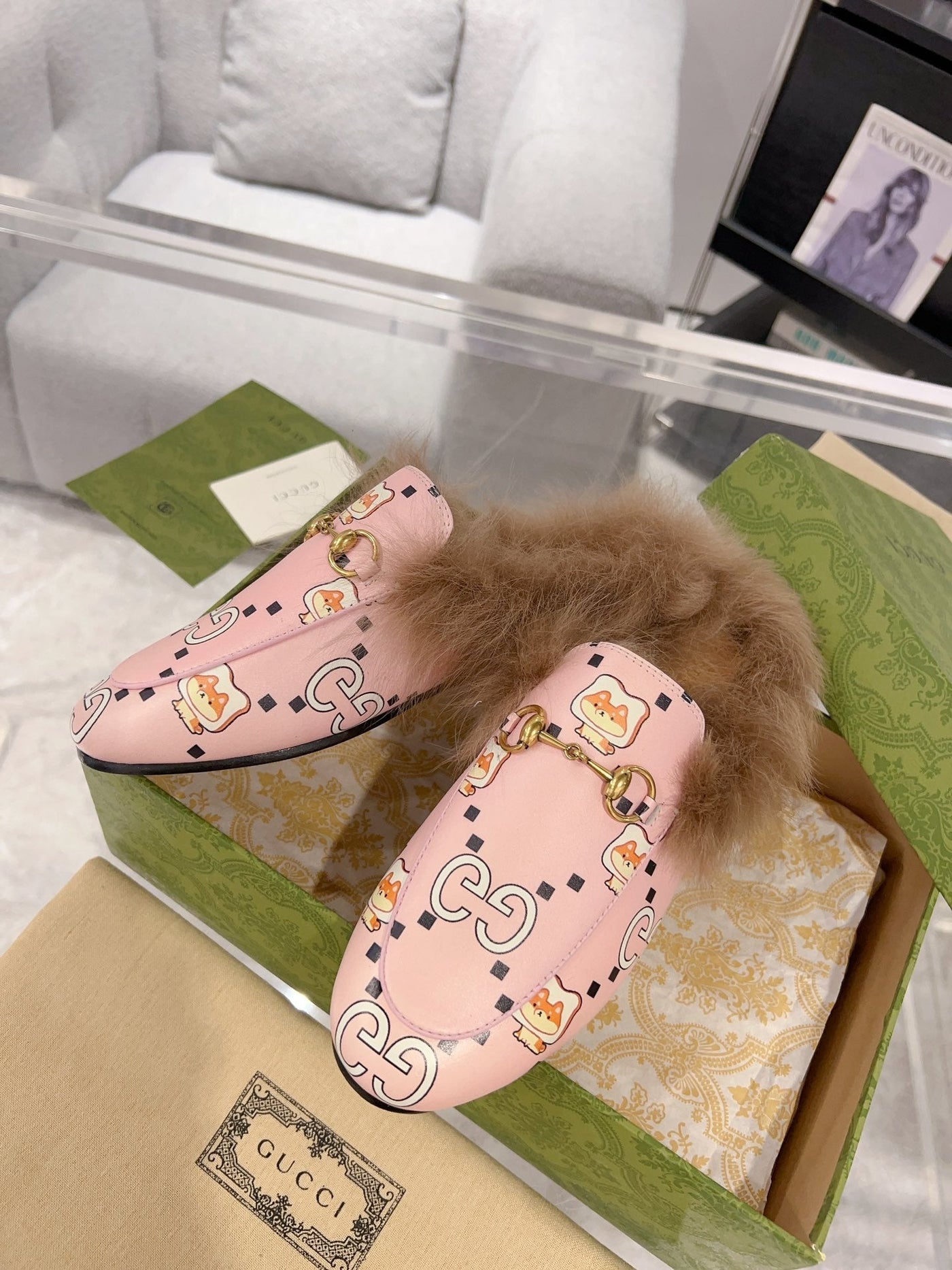 Gucci Princetown  Slipper