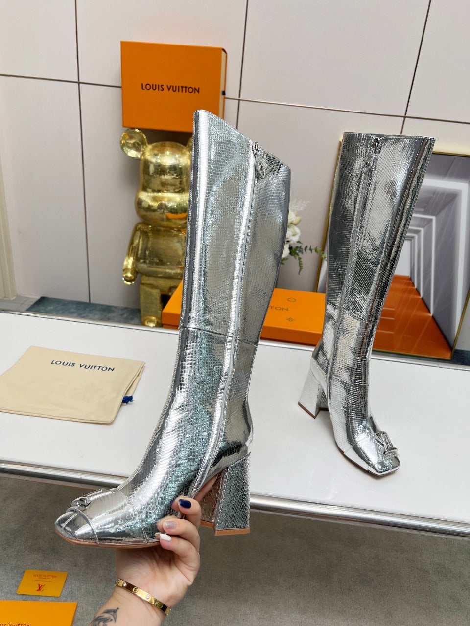 Louis Vuitton Shake High Boots