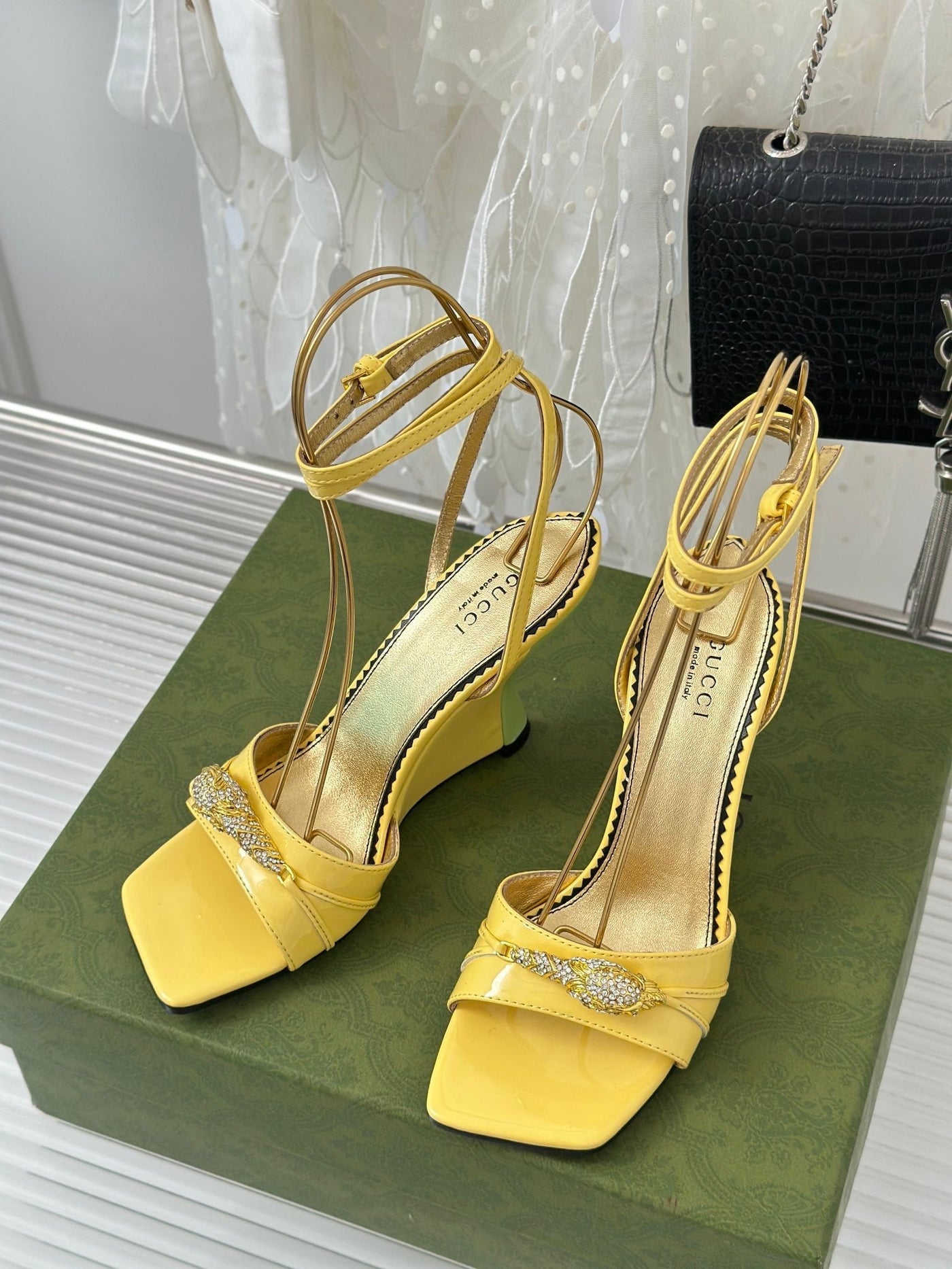 Gucci High Heel Sandals With Hardware