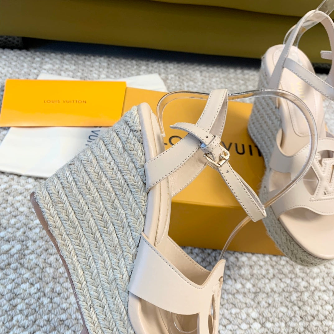 Louis Vuitton Isola Wedge Sandals