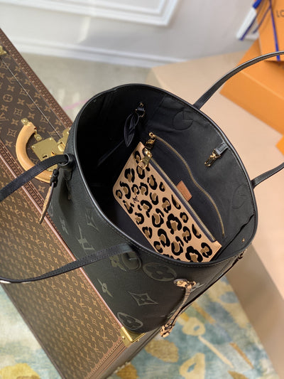 Louis Vuitton "Wild At Heart'' Neverfull MM Bag