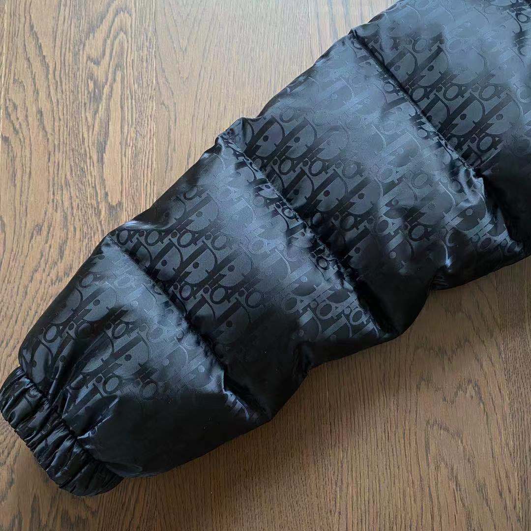 Dior Oblique Black Down Jacket