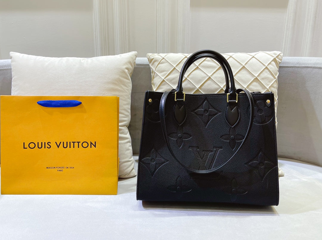 Black Louis Vuitton Budget 3 Piece Set