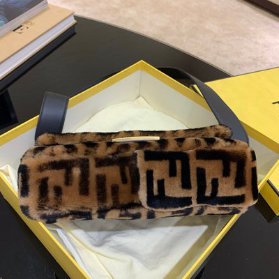 Fendi Fur Baguette Bag